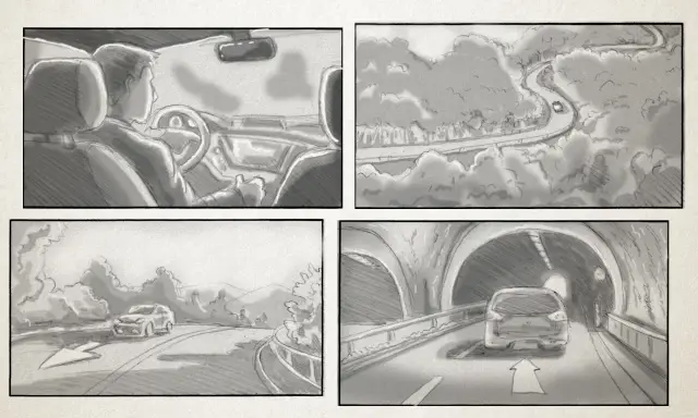 Kia Niro — Storyboards