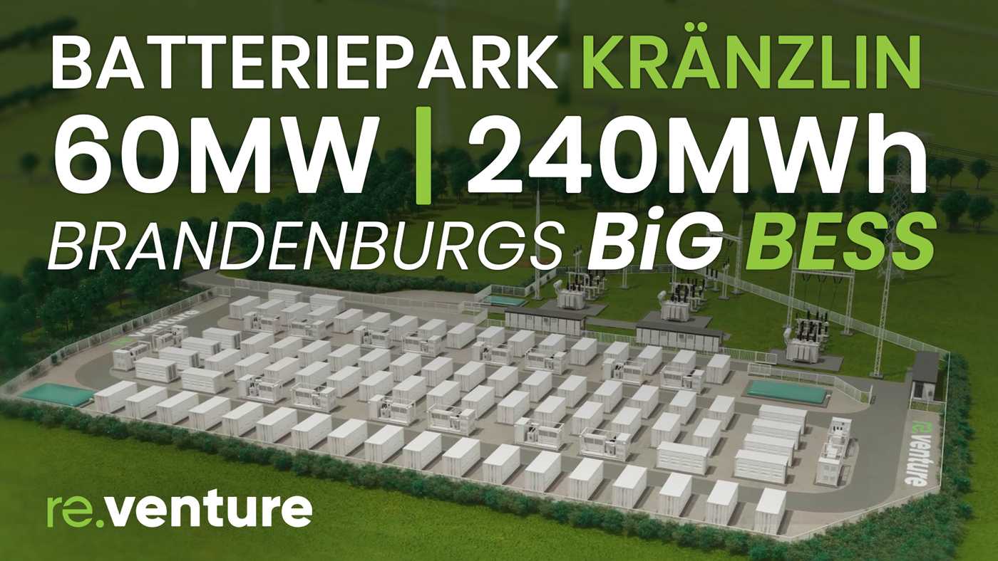GERMANY’S LARGEST BATTERY PROJECT | Re.venture