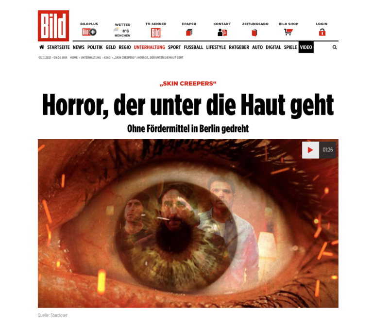 Bild.de Artikel zu Skin Creepers