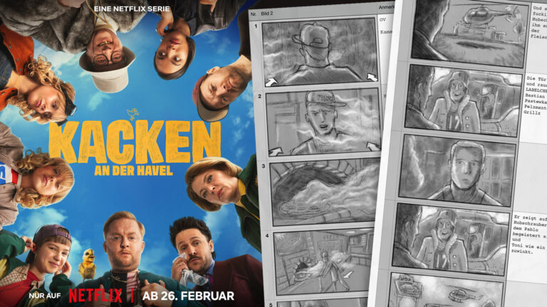 KACKEN AN DER HAVEL — STORYBOARDS